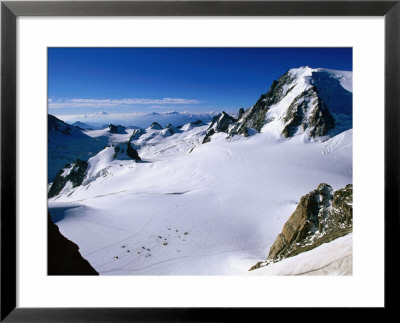 Valley Blanche Aerial Tramway Mt. Blanc De Tacul, France by John Elk Iii Pricing Limited Edition Print image