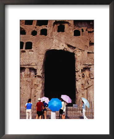 Middle Binyang Cave In Dragon Gate Grottoes, Luoyang, Henan, China by Krzysztof Dydynski Pricing Limited Edition Print image