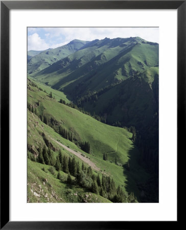 Near Narat, Tianshan (Tian Shan) Mountains, Xinjiang, China by Occidor Ltd Pricing Limited Edition Print image