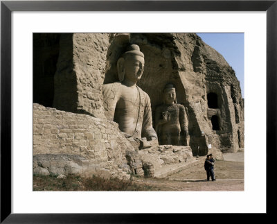 Yungang Buddhist Caves, Unesco World Heritage Site, Datong, Shanxi, China by Occidor Ltd Pricing Limited Edition Print image
