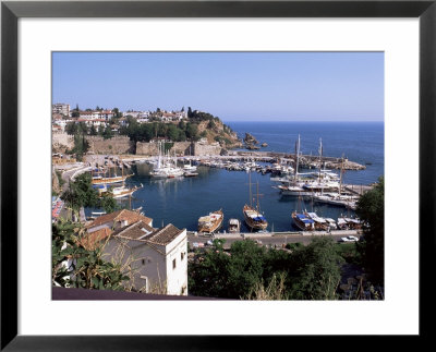 The Harbour, Antalya, Anatolia, Turkey, Eurasia by Adam Woolfitt Pricing Limited Edition Print image