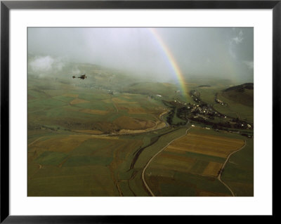 Vickers Vimy Aircraft Flies Over Picturesque Fields In Southern France by James L. Stanfield Pricing Limited Edition Print image