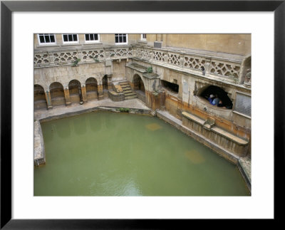 The Roman Baths, Bath, Unesco World Heritage Site, Somerset, England, United Kingdom by Fraser Hall Pricing Limited Edition Print image