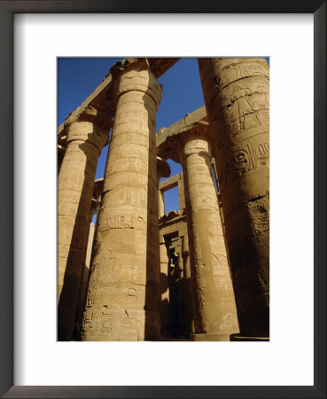 Great Hypostyle Hall, Temple Of Karnac, Karnac, Egypt, North Africa by Julia Bayne Pricing Limited Edition Print image