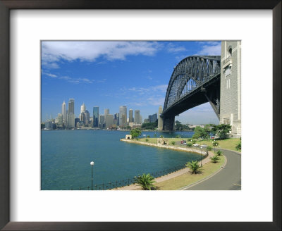 Sydney Harbour Bridge And City Skyline, Sydney, New South Wales, Australia by Gavin Hellier Pricing Limited Edition Print image