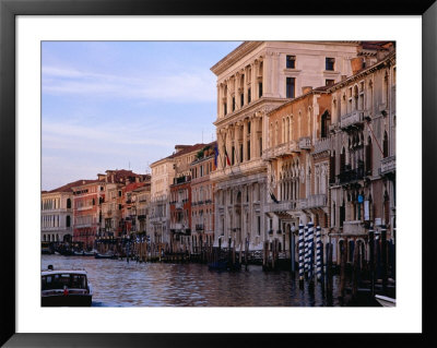 Buildings On Canal Venice, Italy by Glenn Beanland Pricing Limited Edition Print image