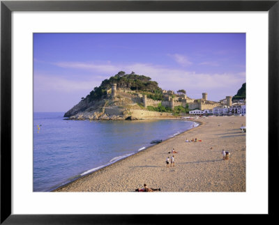 Tossa De Mar, Costa Brava, Catalunya (Catalonia) (Cataluna), Spain, Europe by Gavin Hellier Pricing Limited Edition Print image