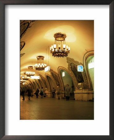 Kievskaya Metro Station, Moscow, Russia by Christopher Rennie Pricing Limited Edition Print image