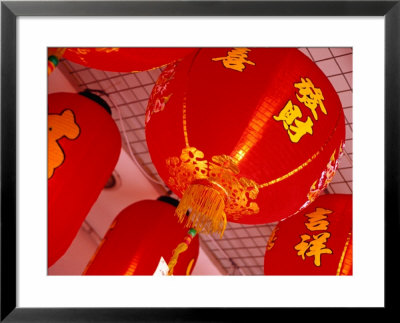 Chinese Lanterns For Sale In Chinatown, Singapore by Glenn Beanland Pricing Limited Edition Print image
