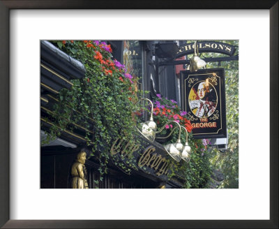 The George Pub, Strand, London, England, United Kingdom by Charles Bowman Pricing Limited Edition Print image