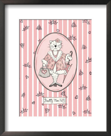 Pretty Miss Kitty by Emily Duffy Pricing Limited Edition Print image