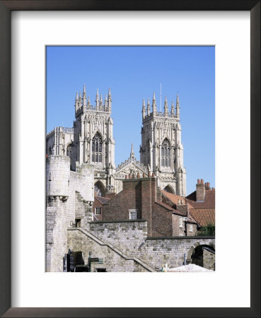 Bootham Bar And York Minster, York, Yorkshire, England, United Kingdom by Roy Rainford Pricing Limited Edition Print image