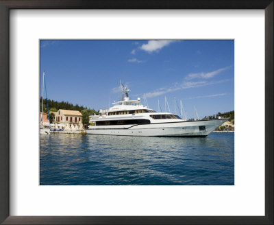 Fiskardo, Kefalonia (Cephalonia), Ionian Islands, Greek Islands, Greece by R H Productions Pricing Limited Edition Print image