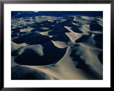 Dunes Beneath Backdrop Of Sangre De Cristo Mountains,Great Sand Dunes National Monument, Coloroado by Jim Wark Pricing Limited Edition Print image