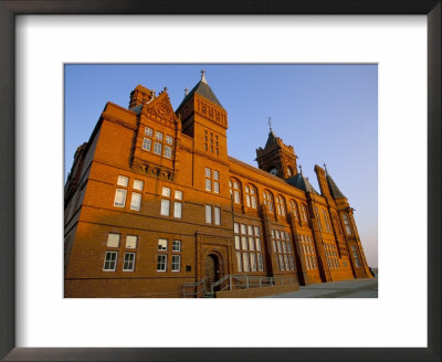 Pierhead Building, Cardiff Bay, Cardiff, Wales, United Kingdom by Jean Brooks Pricing Limited Edition Print image