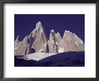 Cerro Torre (3128M) And Torre Egger Peaks, Patagonia, Argentina by Leo & Mandy Dickinson Pricing Limited Edition Print image