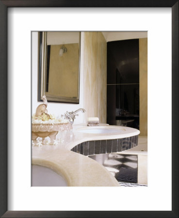 Bathroom Of A Private Residence, Samode Bagh Or Garden, Samode, Rajasthan State, India by John Henry Claude Wilson Pricing Limited Edition Print image