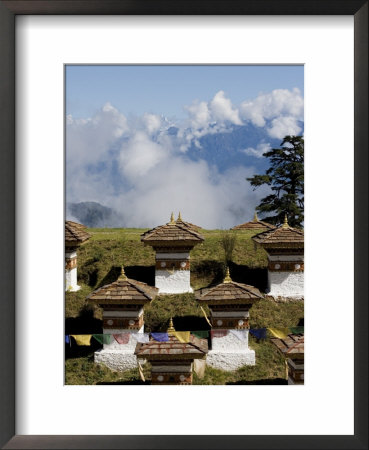 Druk Wangyal Chorten, Bhutan, Asia by Angelo Cavalli Pricing Limited Edition Print image
