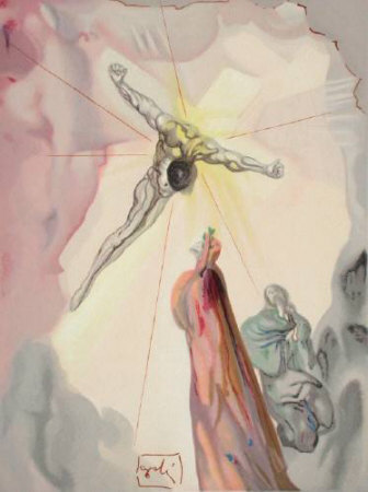 Dc Paradis 14 - L'apparition Du Christ by Salvador Dalí Pricing Limited Edition Print image