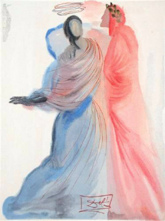 Dc Paradis 18 - La Splendeur De Beatrice by Salvador Dali Pricing Limited Edition Print image