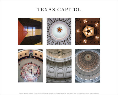 Texas Capitol, Six Views by Barbara Edwards Pricing Limited Edition Print image