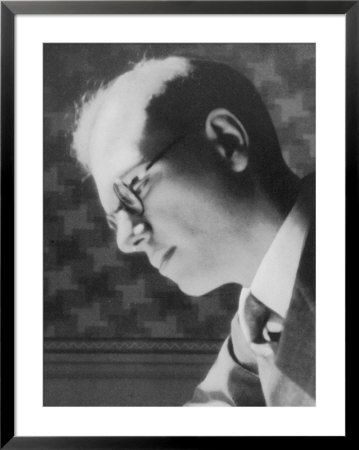Olivier Messiaen French Musician by Andreossy Pricing Limited Edition Print image