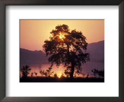 Sunset Over Butteremere Lake In The Lake District In England by Richard Nowitz Pricing Limited Edition Print image