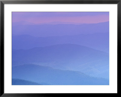 Scenic Overview Of The Blue Ridge Mountains, Virginia by Kenneth Garrett Pricing Limited Edition Print image