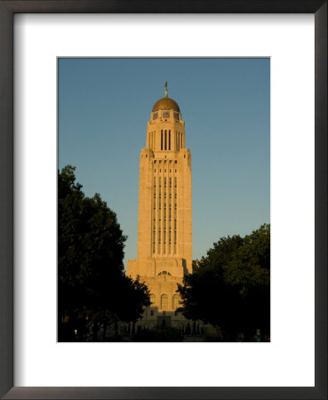 The State Capitol Building In Lincoln, Nebraska by Joel Sartore Pricing Limited Edition Print image