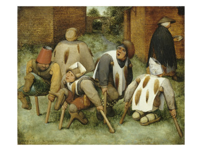 The Beggars, 1568 by Pieter Bruegel The Elder Pricing Limited Edition Print image