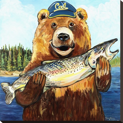 Cal Bear by Suzanne Etienne Pricing Limited Edition Print image