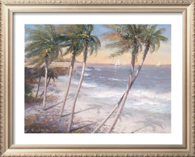 White Sand Beaches by Paul Mathenia Pricing Limited Edition Print image