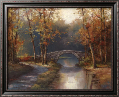 Path To Stone Bridge by T. C. Chiu Pricing Limited Edition Print image