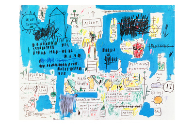 Ascent, 1982-1983 by Jean-Michel Basquiat Pricing Limited Edition Print image