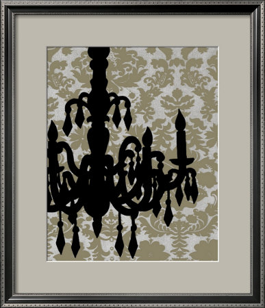 Chandelier Silhouette Ii by Ethan Harper Pricing Limited Edition Print image