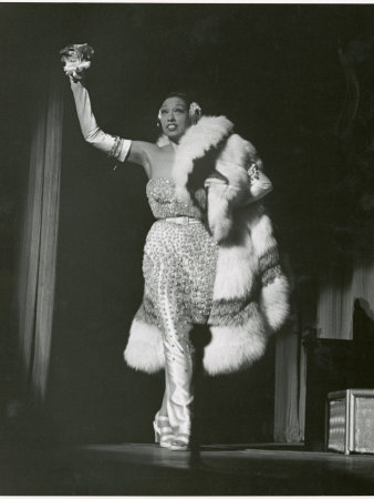 Chanteuse Josephine Baker Performing At The Strand Theater by Alfred Eisenstaedt Pricing Limited Edition Print image