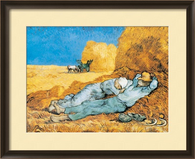La Siesta by Vincent Van Gogh Pricing Limited Edition Print image