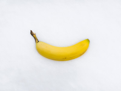 Banana On Snow by Images Monsoon Pricing Limited Edition Print image
