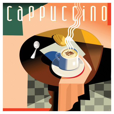 Cubist Cappucino I by Eli Adams Pricing Limited Edition Print image