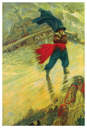 The Flying Dutchman by Howard Pyle Pricing Limited Edition Print image