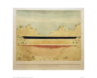 The Sea Behind The Dunes by Paul Klee Pricing Limited Edition Print image