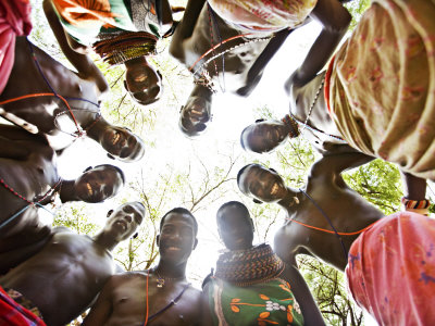 African Tribal Smile by Scott Stulberg Pricing Limited Edition Print image