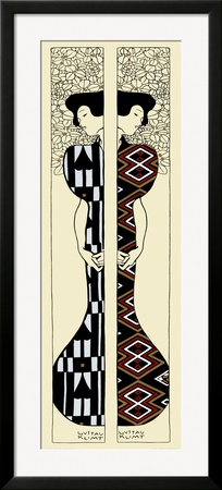 Silhouette I & Ii, C.1912 by Gustav Klimt Pricing Limited Edition Print image