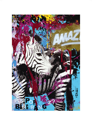 Zebrafitti Customized by Ben Allen Pricing Limited Edition Print image