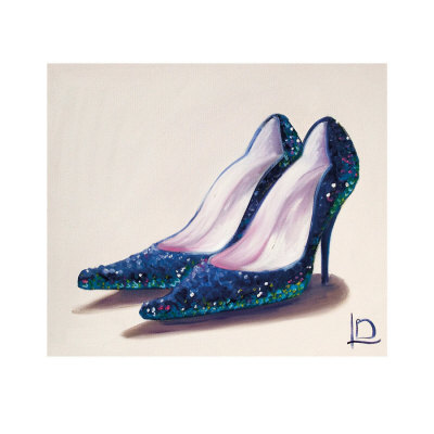Blue Twinkle Toes by Linda Boucher Pricing Limited Edition Print image