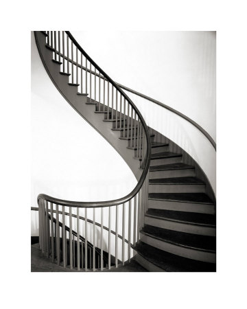Spiral Staircase, Pleasant Hill, Kentucky by Frank Hunter Pricing Limited Edition Print image