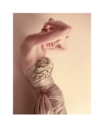 Jacques Faith Ballgown, Vogue, C.1951 by Norman Parkinson Pricing Limited Edition Print image