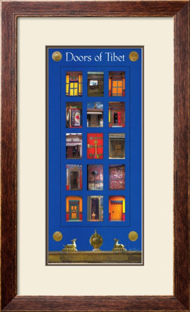 Doors Of Tibet by O'connor & Huebner Pricing Limited Edition Print image