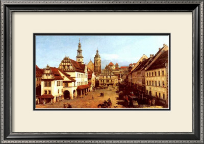 Marktplatz Zu Pirna by Canaletto Pricing Limited Edition Print image