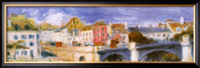 The Bridge At Chatu (Detail) by Pierre-Auguste Renoir Pricing Limited Edition Print image
